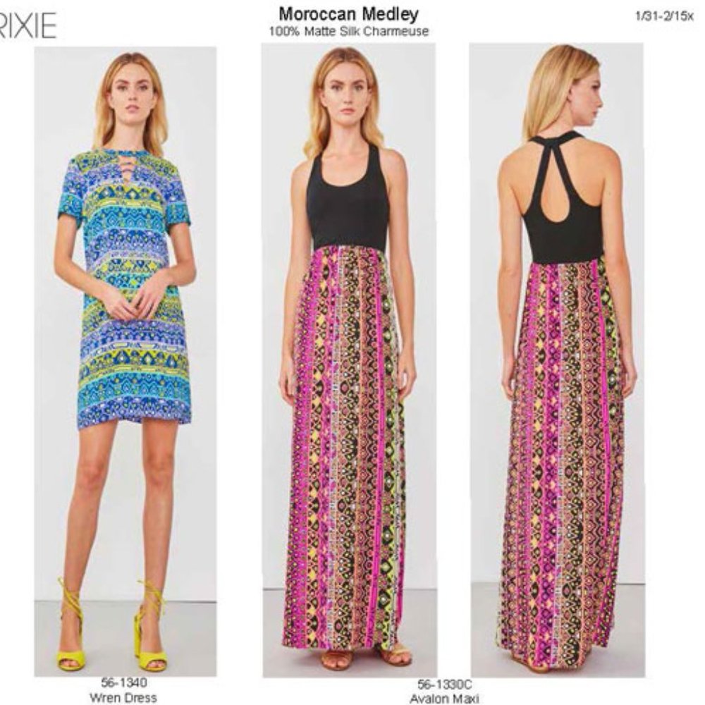 Alice & Trixie Navy Avalon Summer Maxi dress